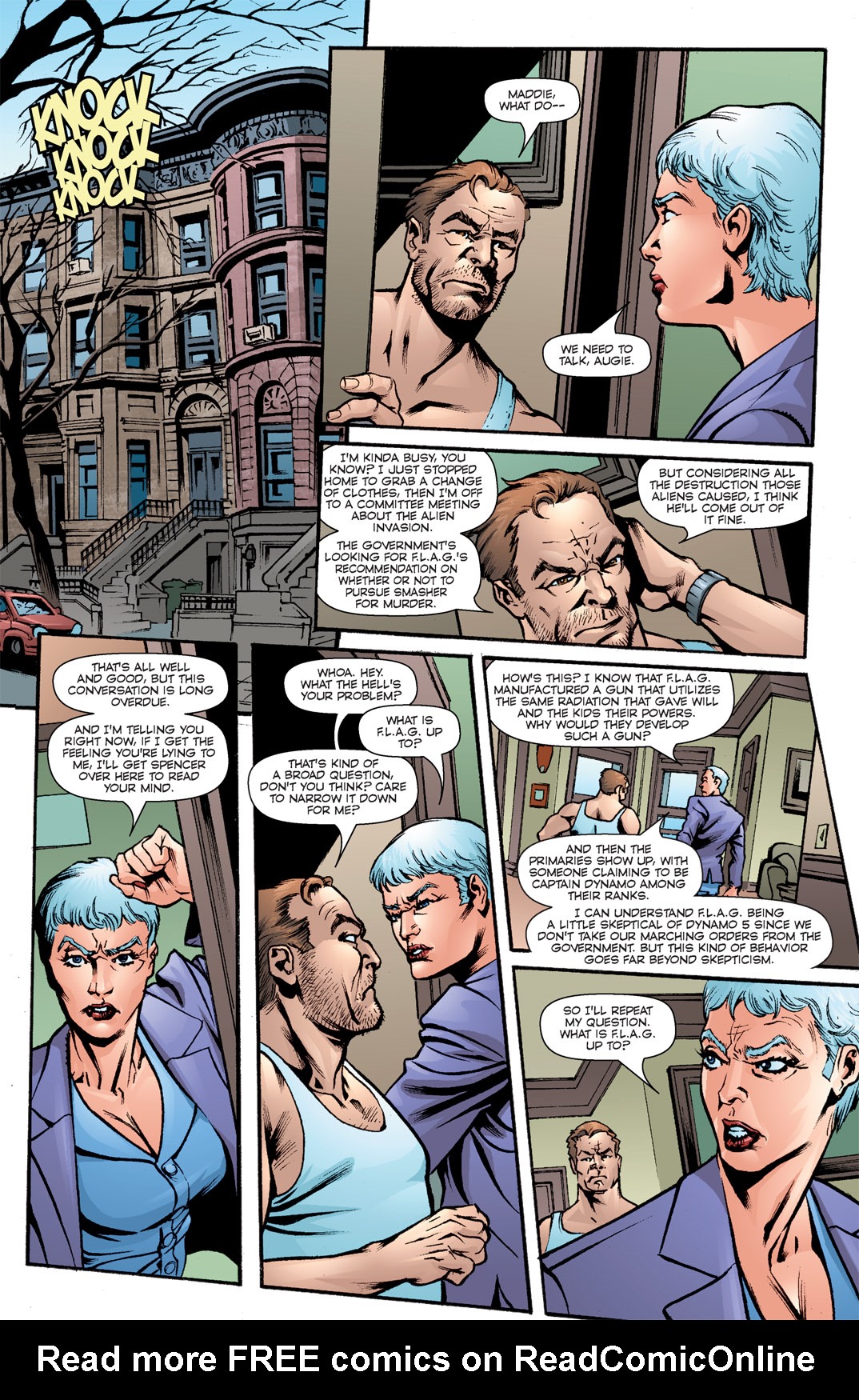 Read online Dynamo 5: Sins Of The Father comic -  Issue #5 - 17