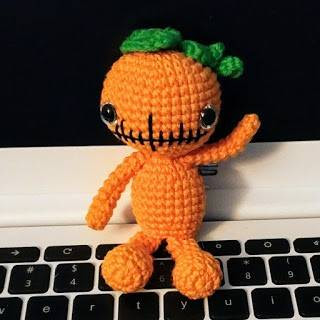 PATRON GRATIS MUÑECO CALABAZA AMIGURUMI 34764