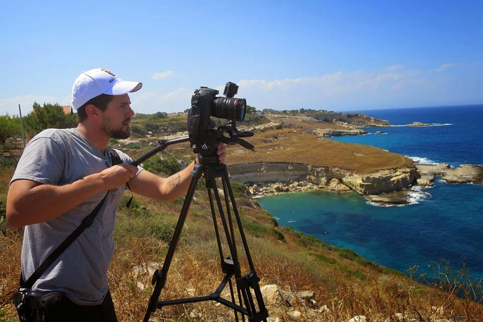 Filming the Aegean Sea