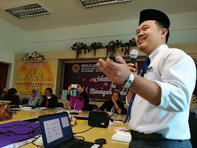 Ustaz Asrulnizam berkongsi penggunaan Model Pembelajaran 5E