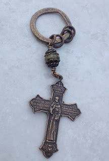 All Beautiful Catholic Beads: KEY RINGS
