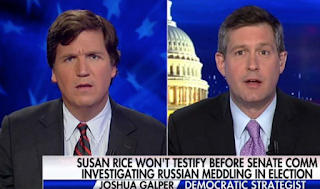 Tucker Clashes With Dem Strategist Over Susan Rice Not Testifying to Congress