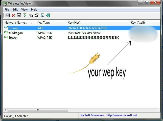 TÉLÉCHARGER WIRELESSKEYVIEW 2013 2013 TÉLÉCHARGER WIRELESSKEYVIEW