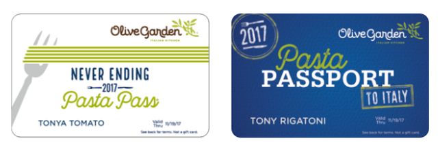 olive garden 8 week pass olive garden s 2017 never ending pasta pass goes on sale at 2 pm est on september 14 2017 olive garden 8 week pass olive garden s 2017 never ending pasta pass goes on sale at 2 pm est on september 14 2017