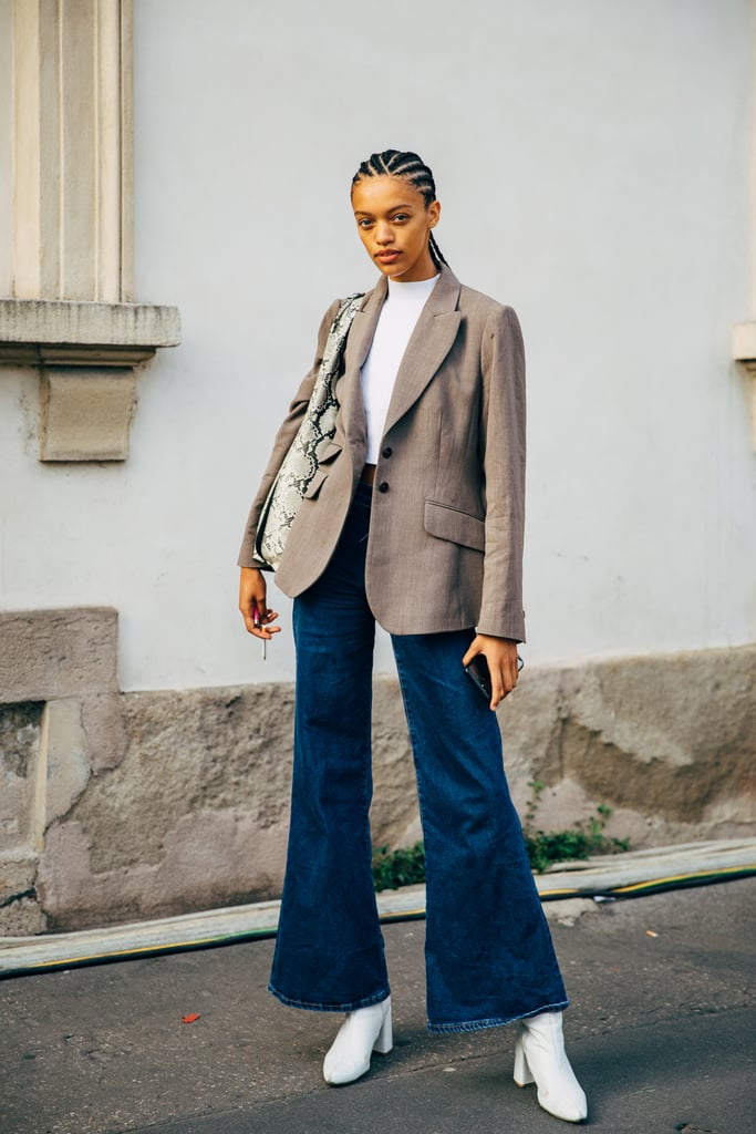 How to Pull Off Flared Jeans for Fall