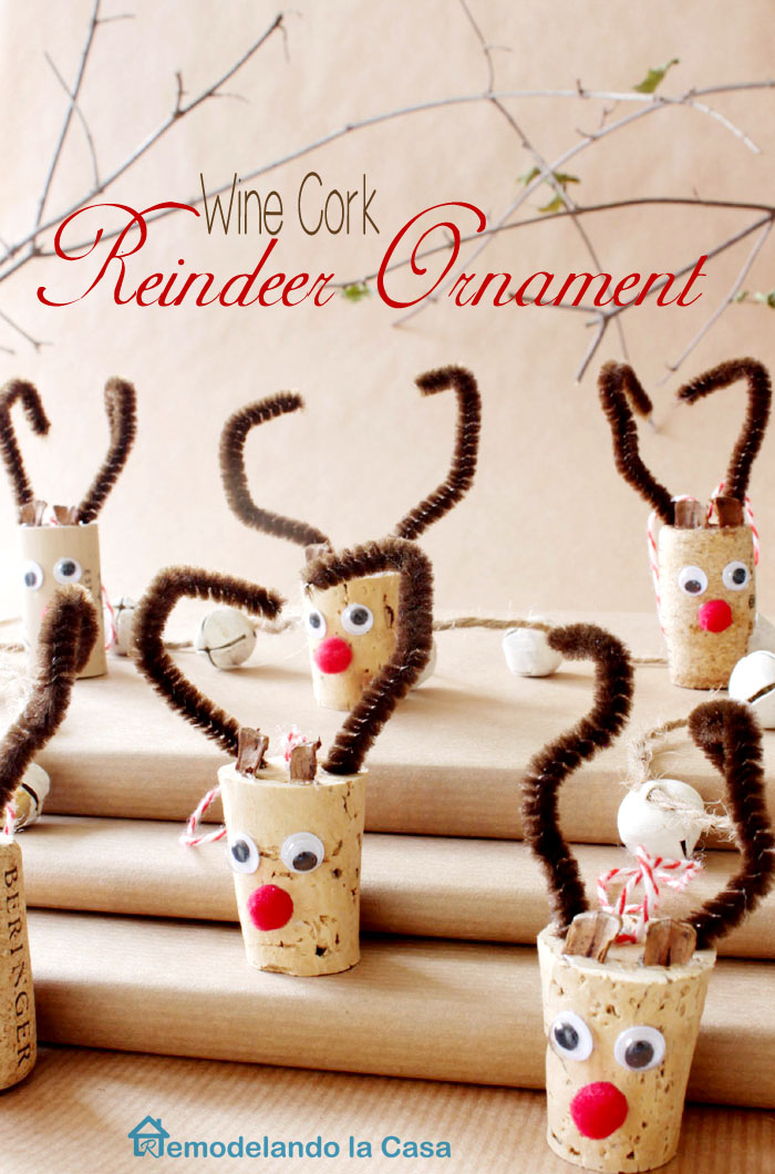 Wine Cork Reindeer Ornament Remodelando La Casa wine-cork-reindeer-ornament-remodelando-la-casa