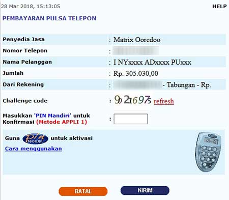 Cara Bayar Tagihan Kartu Pasca Bayar Via Mandiri Internet Banking Emingko Blog