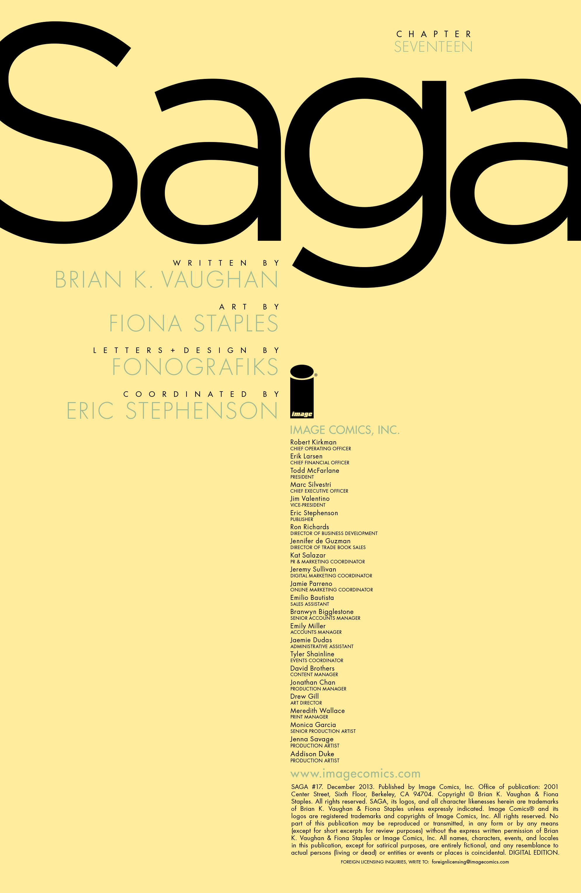 Read online Saga comic - Issue #17 - 2