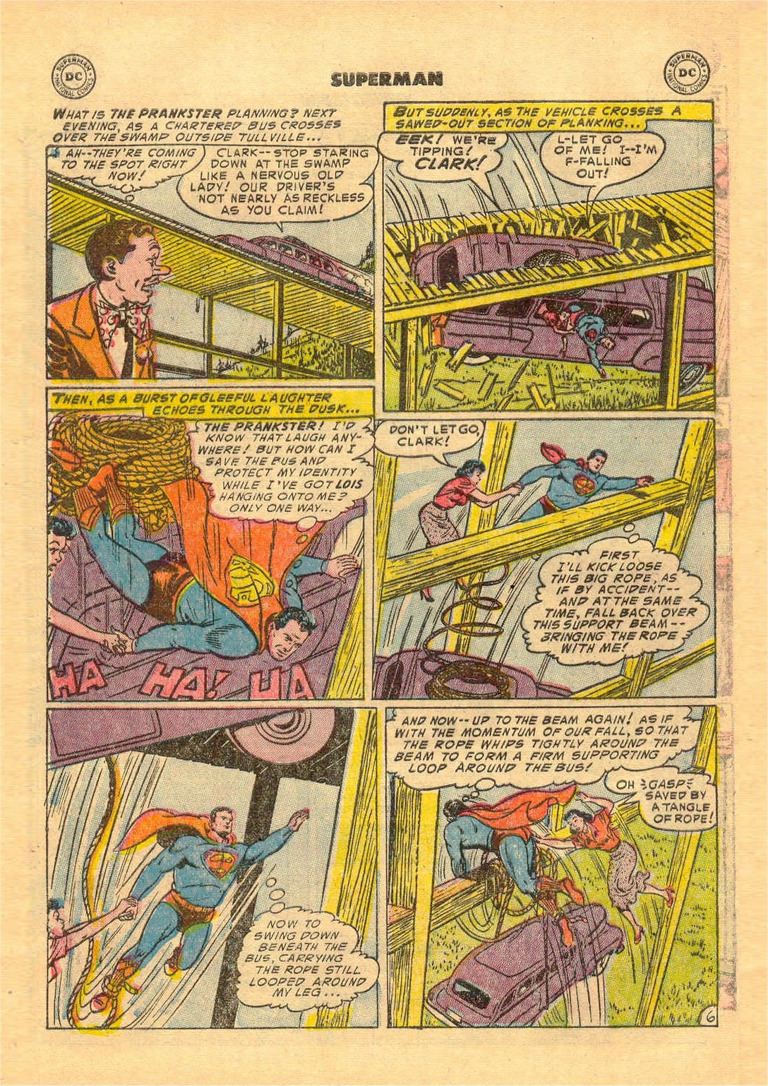 Read online Superman (1939) comic -  Issue #87 - 36