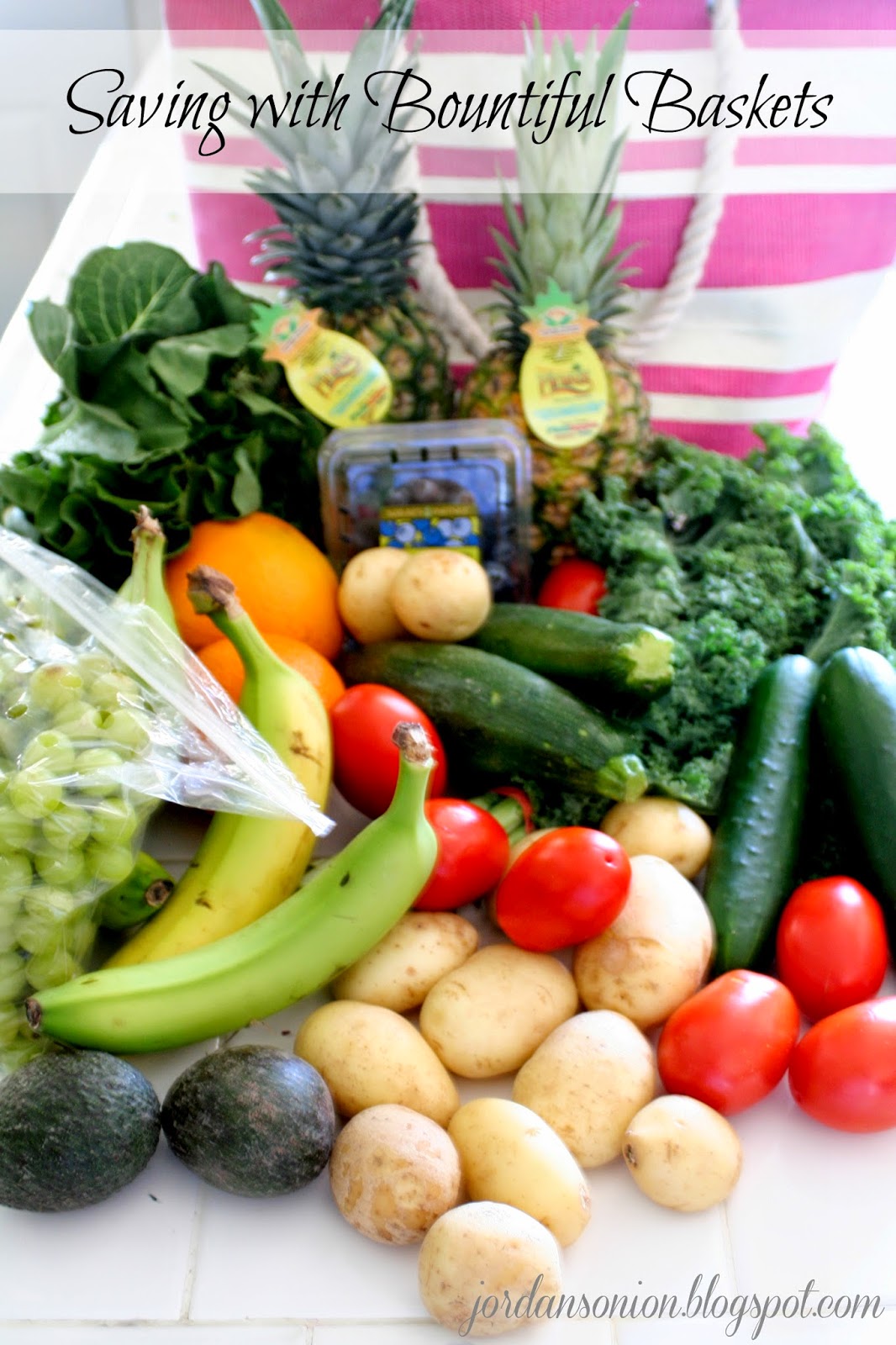 Saving with Bountiful Baskets Jordan's Easy Entertaining