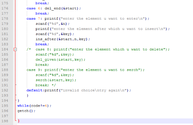 engineering: Singly Circular LinkedList Implementation Using C Programming
