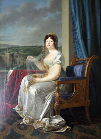 Wedding portrait of Catharina of Württemberg by Johann Baptist Seele, 1807