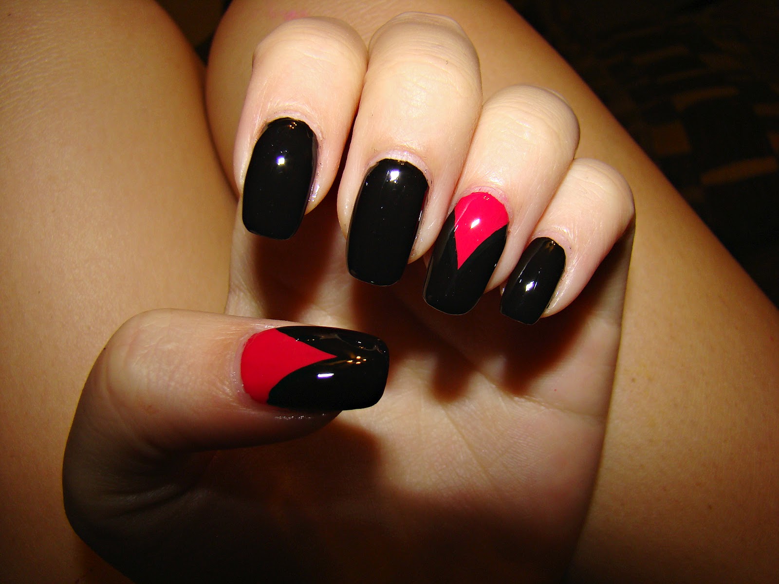 Zipper nails! With tutorial!