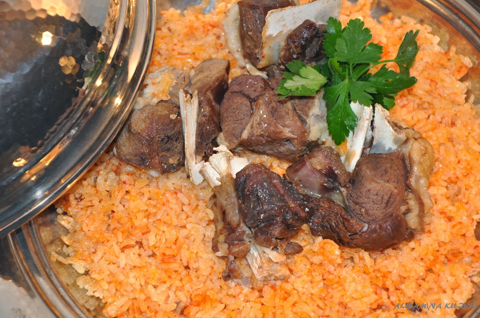 ETLİ BÜRYAN PİLAVI ALYAMİNA KUZİNE