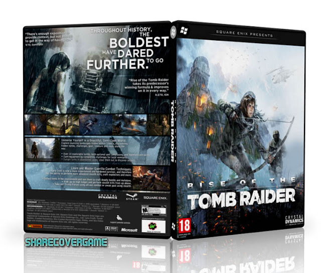 Rise Of The Tomb Raider - Cover Game Pc