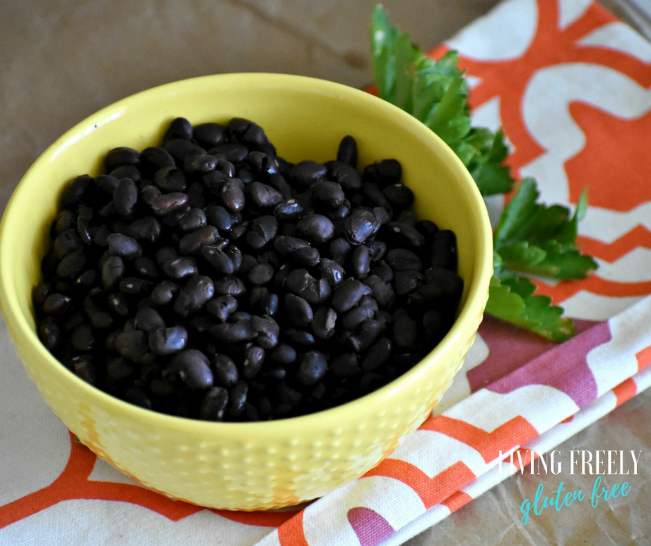 Pressure Cooked Black Beans Living Freely Gluten Free