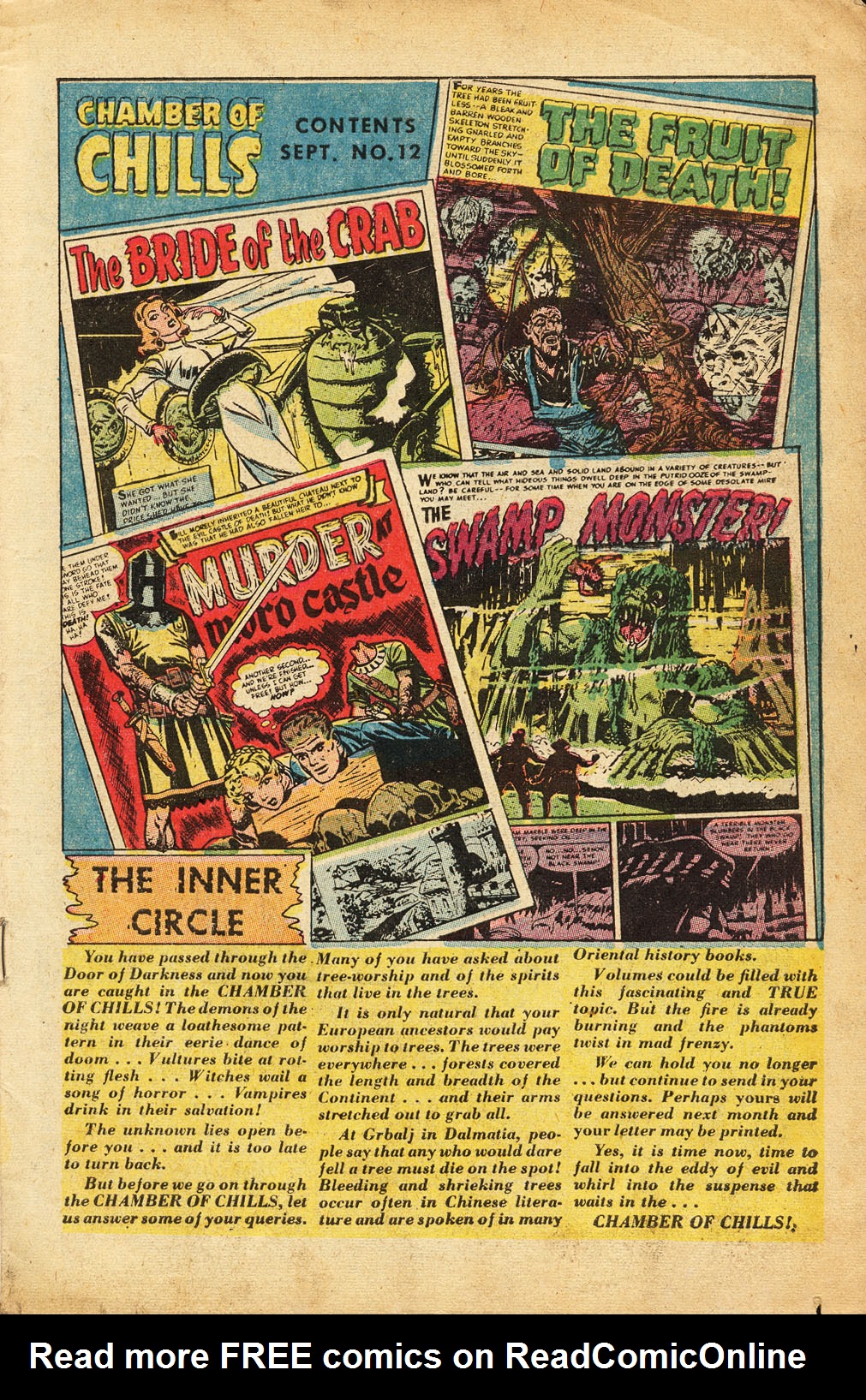 Read online Chamber of Chills (1951) comic -  Issue #12 - 3