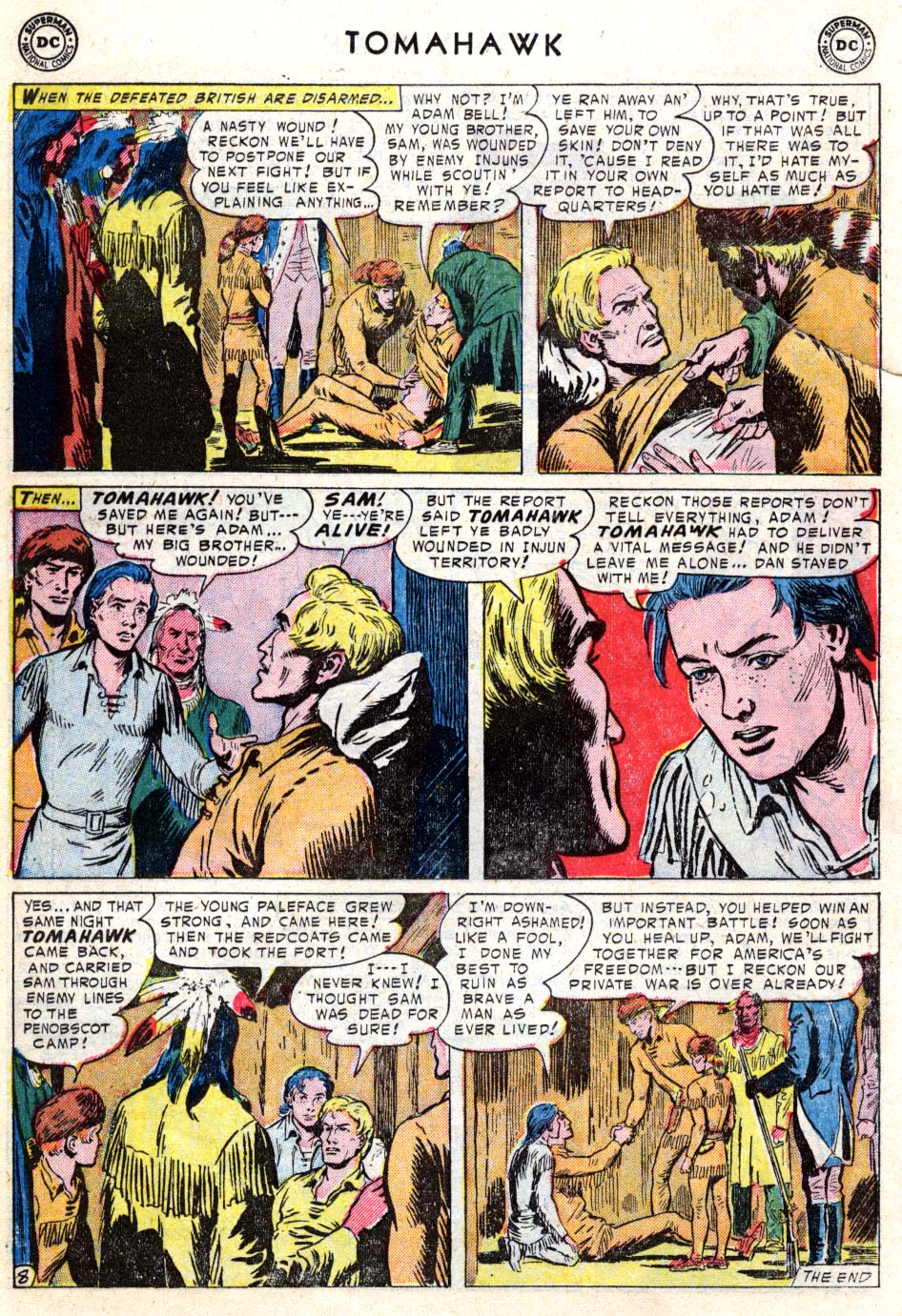 Read online Tomahawk comic -  Issue #19 - 20