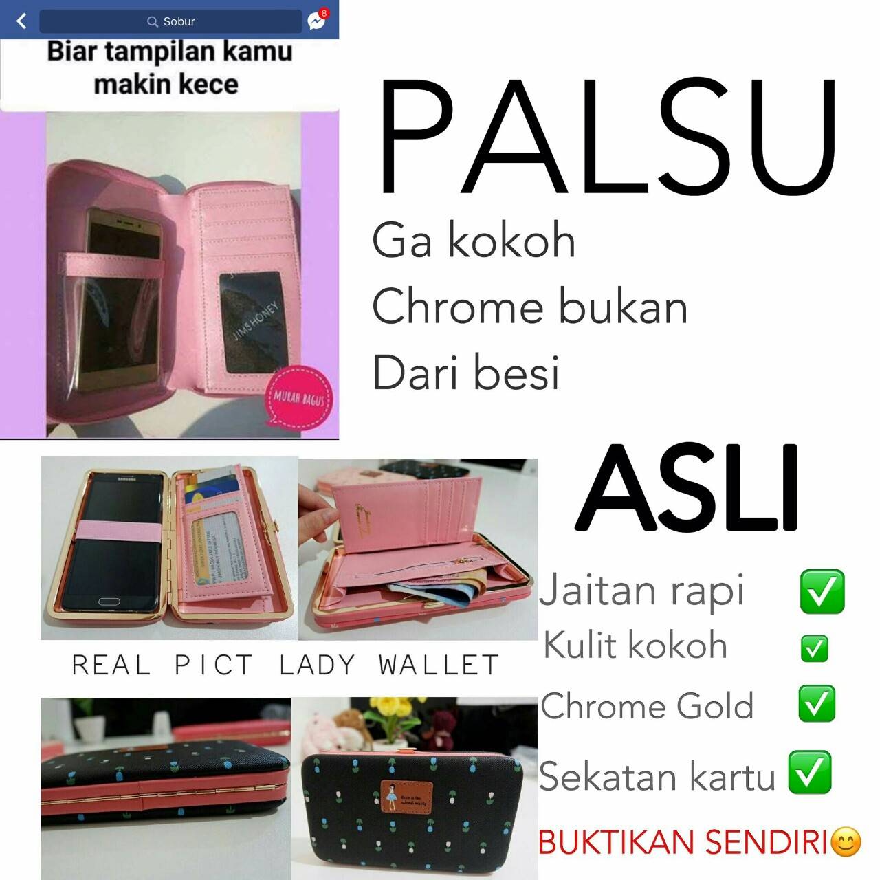 Perbedaan Jims Honey Asli Dan Palsu