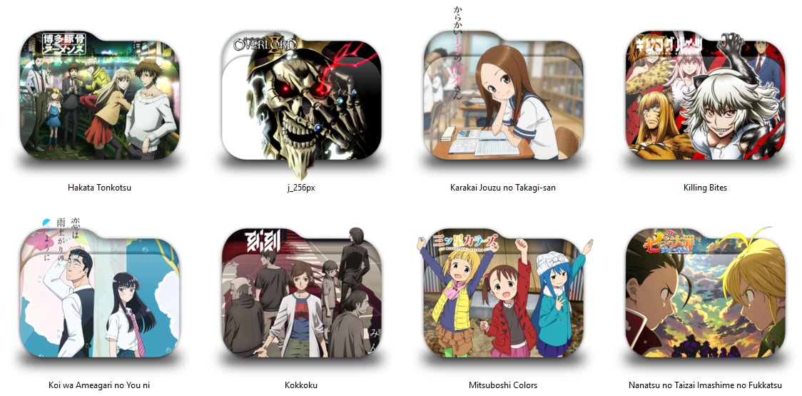 [Folder Icon] Anime Winter 2018