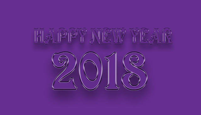 Happy New Year 2018 3d png images