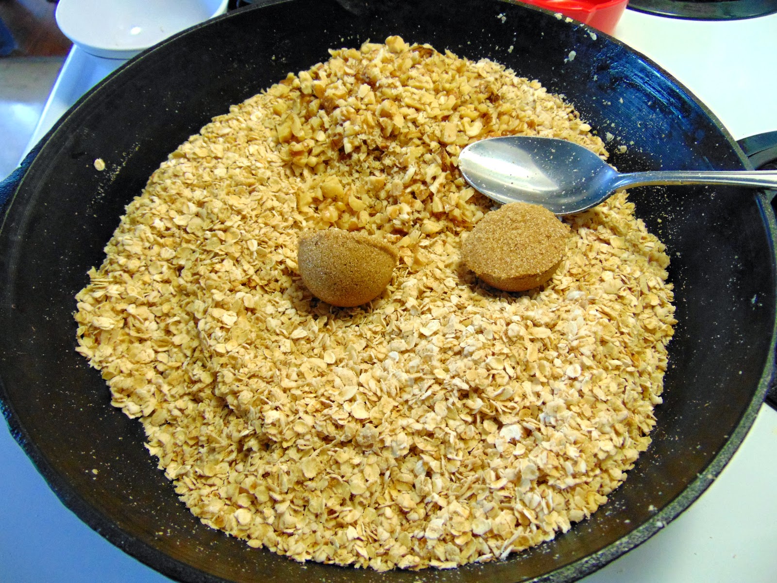 Oat Crunch with Applesauce