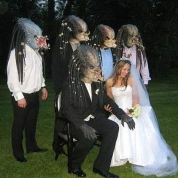 Photo : プレデター家の結婚式