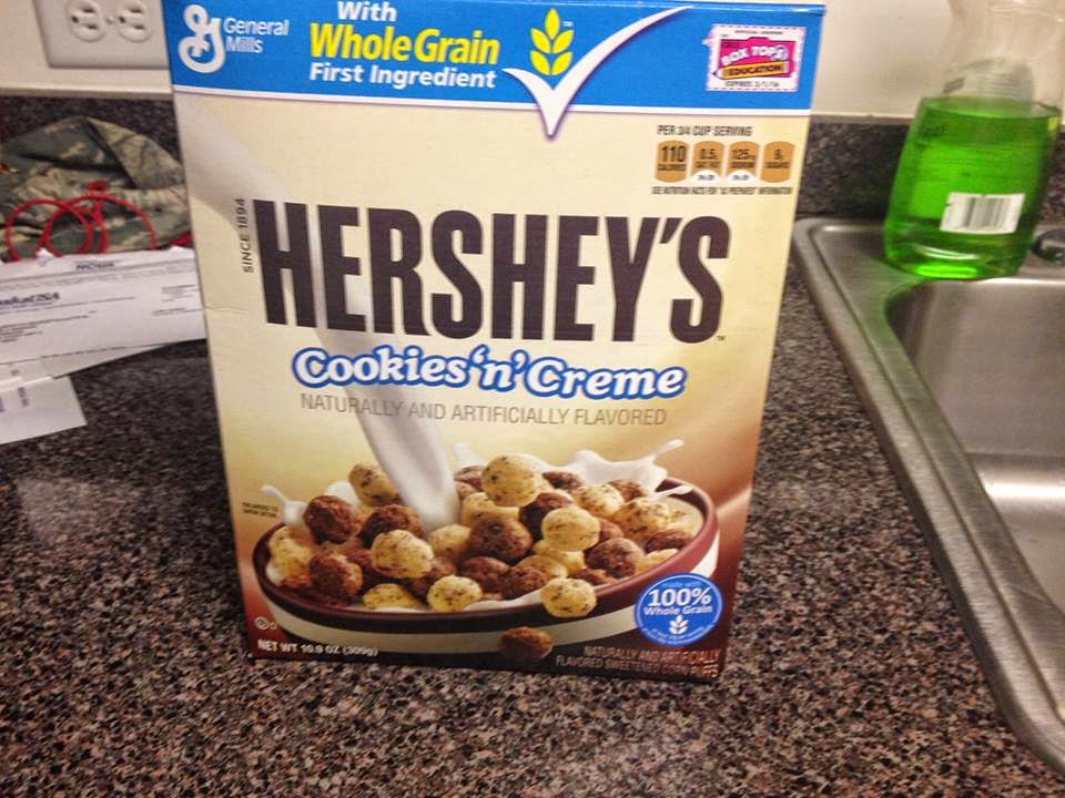Rach Bakes & Stuff. . . Hershey's Cookies and Cream Cereal Rach Bakes & Stuff. . . Hershey's Cookies and Cream Cereal