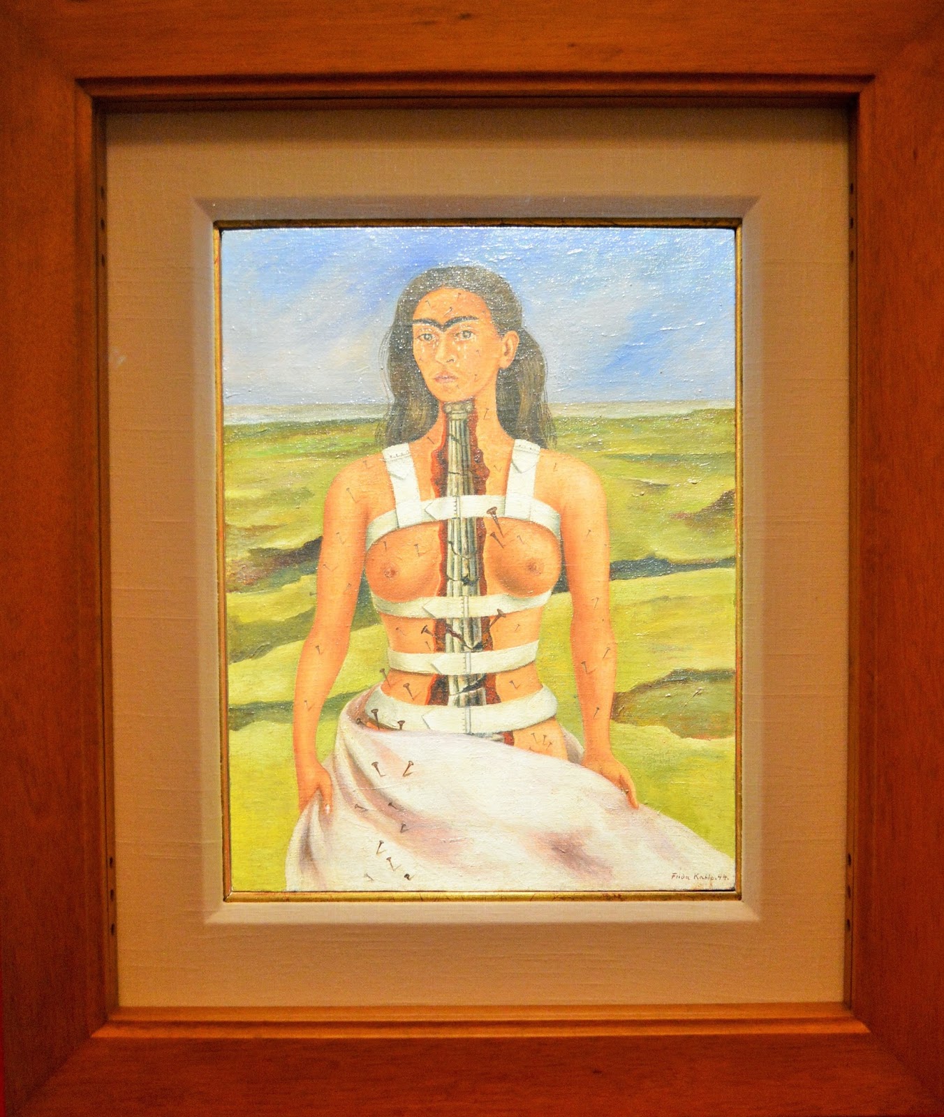 Кало фрида картины сломанная колонна