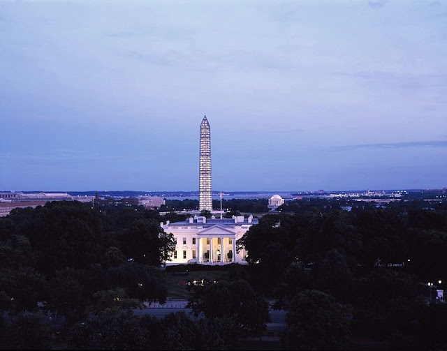Landscape of the Washington Monument and the White House Landscape of the Washington Monument and the White House