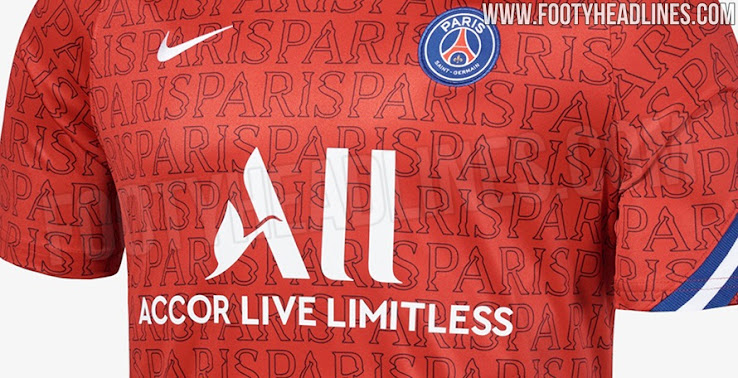 Nike PSG 20-21 Pre-Match Shirt Leaked - 3 New Pictures - Footy Headlines