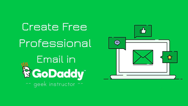 Create free professional email address in GoDaddy