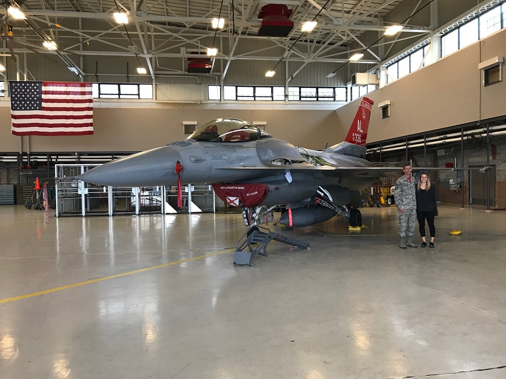 187th Figher Wing, F16 Red Tails