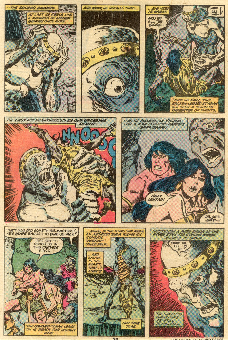 Read online Conan the Barbarian (1970) comic -  Issue #90 - 15