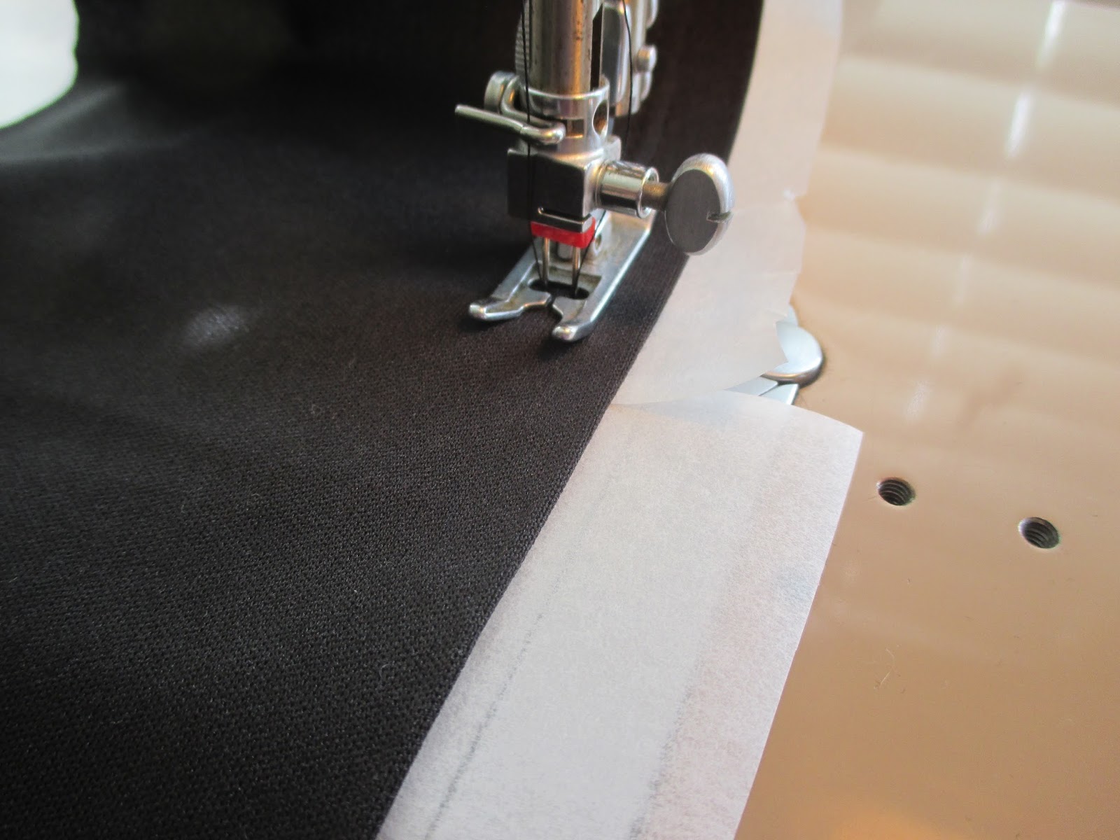 Reclaimed Stitches Stretch Stitching on Singer SlantOMatic