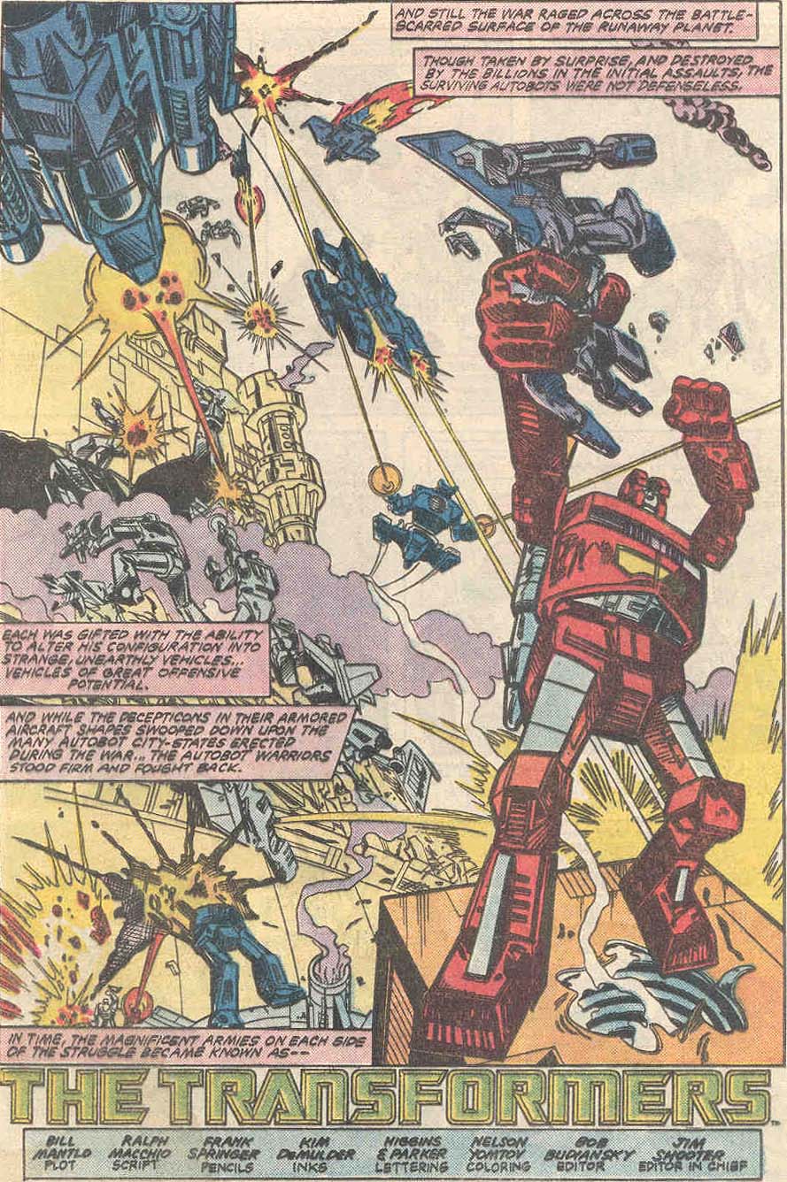 The Transformers (1984) issue 1 - Page 4