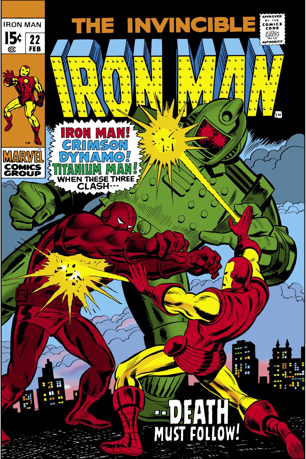 Read online Iron Man (1968) comic -  Issue #22 - 1