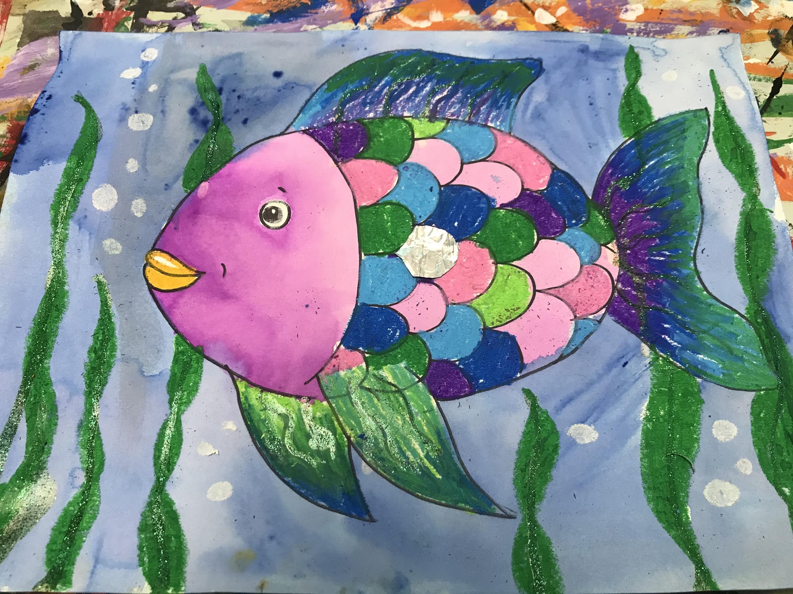 Easy Fish Painting For Kids [Free Template]  Painting for kids, Fish  painting, Kids watercolor