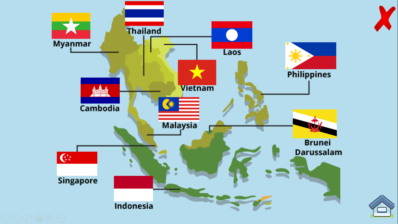 Странами членами асеан являются. Страны АСЕАН на карте. Страны АСЕАН список.