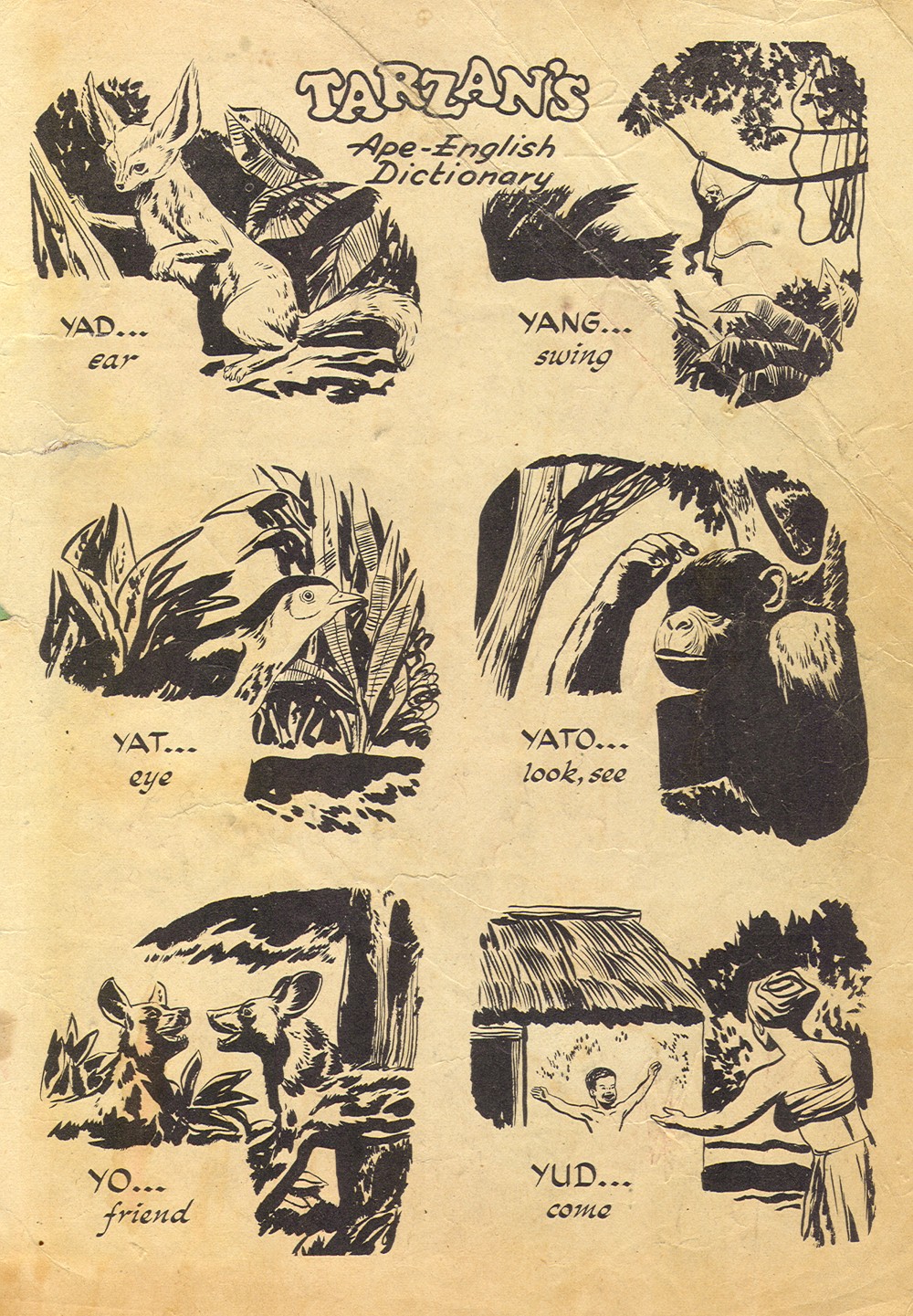 Read online Tarzan (1948) comic -  Issue #11 - 35
