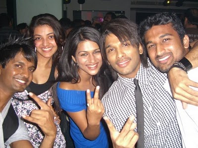 Allu Arjun,Kajal,Shraddha Arya 2 Movie Rare Picture - All Celebrity Profile