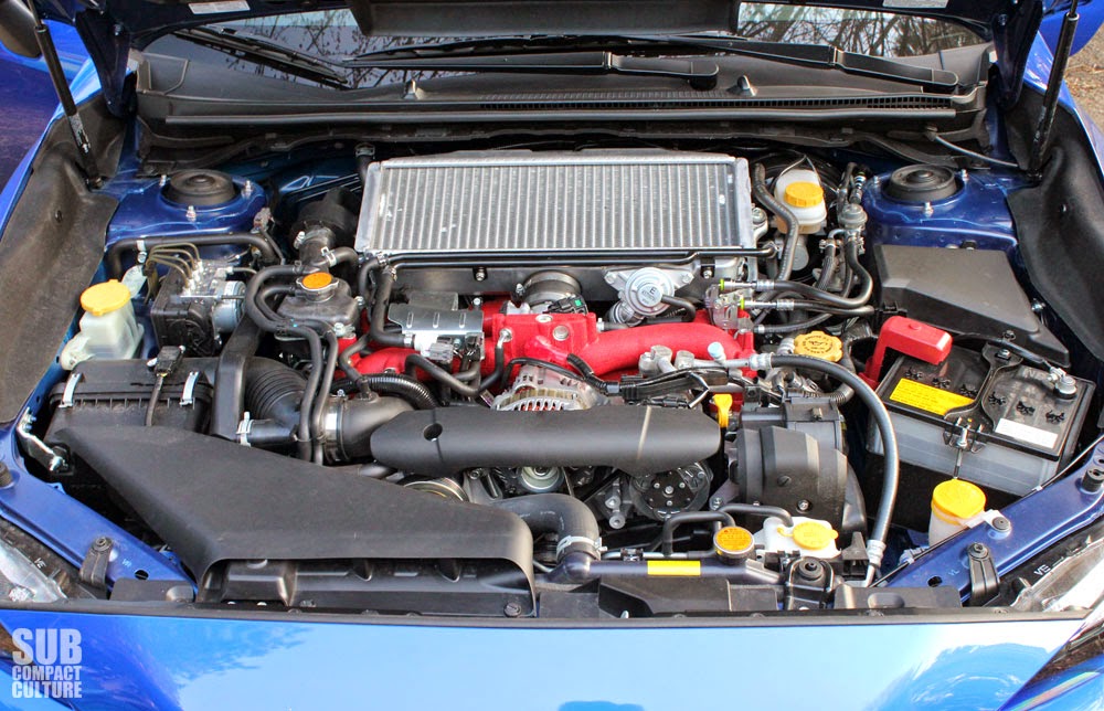 2015 WRX STI engine