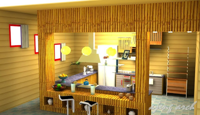 Desain Cafe Bambu Minimalis Modern Desain Cafe Bambu Minimalis Modern