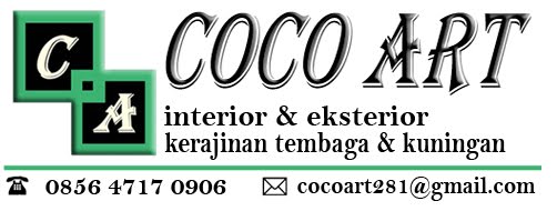  Coco Art- Pusat Kerajinan Tembaga dan Kerajinan Kuningan