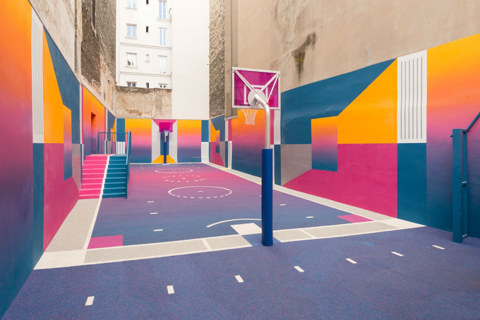 EcoworldReactor "PIGALLE BASKETBALL COURT" PARIS STREETART