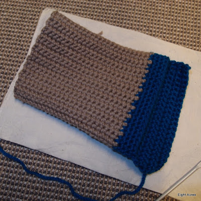 eight acres: crochet socks step-by-step