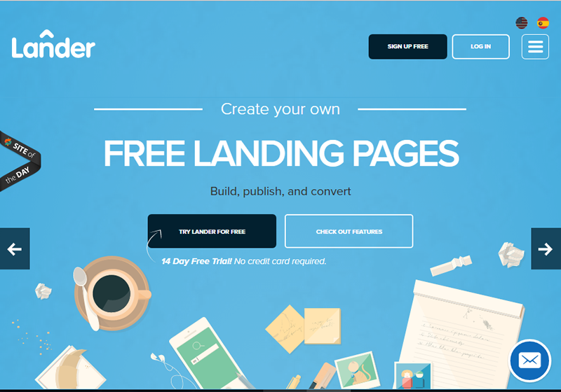 Lander empowers your Landing Page with amazing features