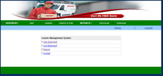 Courier Management System Python MySQL project idea