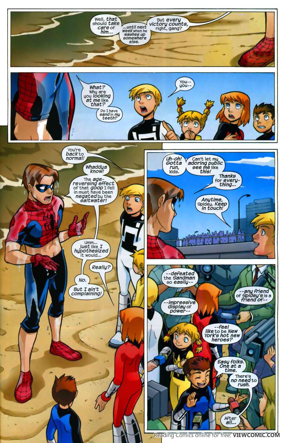 Spider Man And Power Pack 02 Of 04 2007 Read Spider Man And Power
