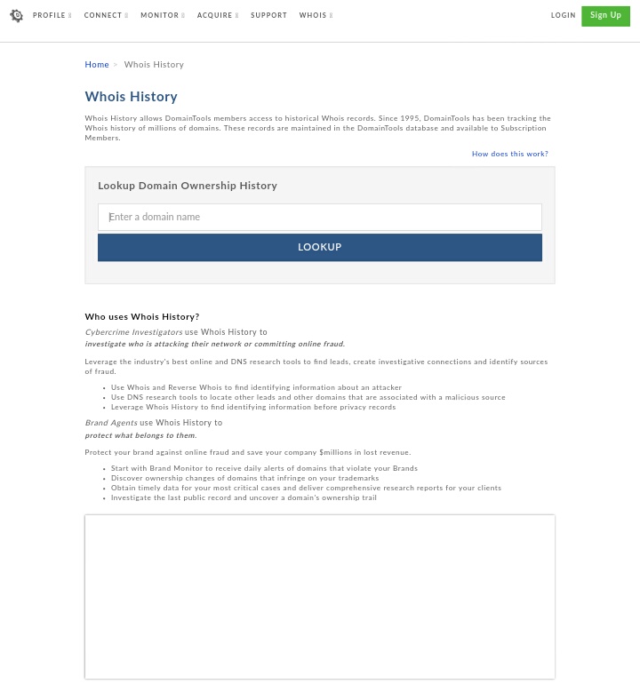 Cara Terbaru Periksa Sejarah Nama Domain Cara Terbaru Periksa Sejarah Nama Domain